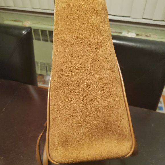 NWT Michael Kors Carine Large Pebbled Front Zip Tote Bag Brown - Picture 6 of 7